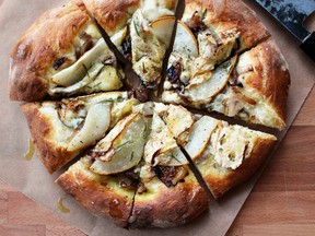 Pear and Brie Flatbread