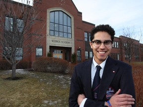 Swarochish (Swish) Goswami, 17, is a member of Canada’s national student debate team.