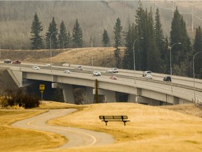 Calgary's ring road, pictured on Tuesday, March 24, 2015.