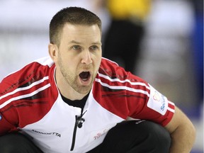 Newfoundland-Labrador skip Brad Gushue.