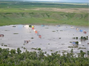 This file photo is from June, 2013. Four communities located on Canada's second largest First Nation reserve, as well as the Hidden Valley Resort, received major flood damage due to the flooding.