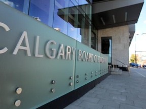 The Calgary Board of Education headquarters building in Calgary.