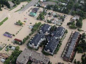 Flooding in Calgary in June 2013.