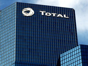 The exterior of Total SA is seen in Paris France, Friday, May 5, 2006.
