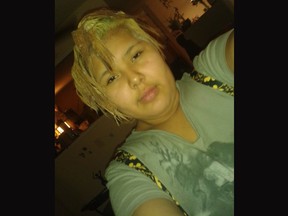 Calgary Police released this photo of Thunder Rain Warrior, 12, who was last seen leaving her school in the 2600 block of 36 St. SE Thursday.