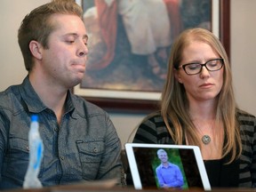 Grant Heffernan and his sister Natalie Iaquinta talk with the Herald about the death of their brother Anthony Heffernan, two days after he was shot by police in a northeast Calgary hotel room. Heffernan's family believes his death was not justified.
