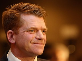 Brian Jean was announced as the elected leader of the Wildrose Party at the Sheraton Cavalier Hotel in Calgary on Saturday, March 28, 2015. Jean won the first round of ballots cast with 55 per cent of the vote.