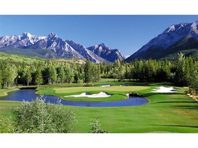 The Kananaskis Country Golf Course, three years before the 2013 flood.