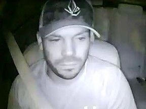 Calgary police released this image of a man they suspect is responsible for assaulting a taxi driver in northeast Calgary on August 10, 2014.