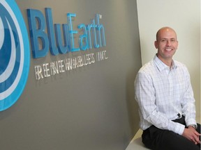 CEO Kent Brown says BluEarth Renewables will begin construction next month on its $80-million Bull Creek Wind Project.