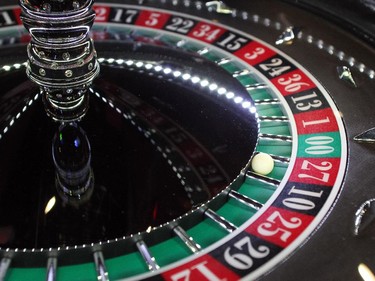 Inside the new Century Downs Casino and Racetrack in Balzac on April 1, 2015.