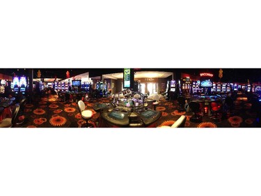 Panoramic photos inside the new Century Downs Casino and Racetrack in Balzac on April 1, 2015.