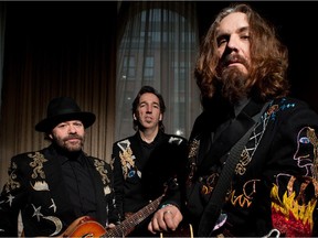 Blackie and the Rodeo Kings are performing at a special fundraiser for the folk fest on Tuesday.