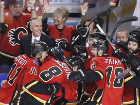 The last time the Flames faced the Kings at the Dome, a Flames victory clinched a playoff spot.