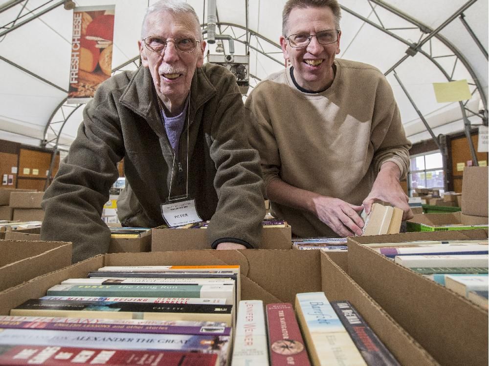 Longtime volunteers help make book sale a success Calgary Herald