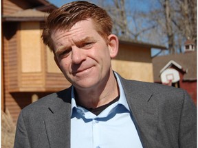 Wildrose Leader Brian Jean  in High River on Friday, April 17, 2015.