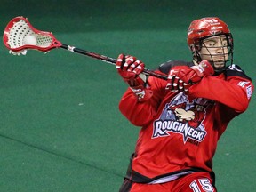 Calgary Roughnecks defender Mike Carnegie.