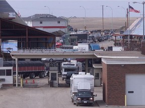 Reader says her horse transportation company has suffered major delays trying to enter Canada at the Coutts border crossing.