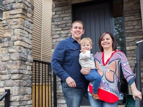 Gerald and Katrina Proctor, with their son Deckland, love living in Killarney.