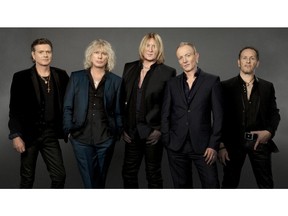 Classic rock act Def Leppard.