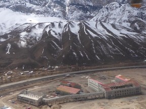 Site of the University of Central Asia (UCA) campus at Naryn, Kyrgyzstan near the border with China. The Aga Khan Development Network is building three high-mountain UCA campuses in Kyrgyzstan, Tajikistan and Kazakhstan in a bold initiative to educate people in remote areas of Central Asia.   () For City  story by Bob Remington.Remington.