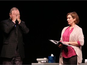 Tracey Ferencz and Sandy Winsby play roles in the Alberta Theatre Projects' production of Becky's New Car. Reader says ATP has produced outstanding plays this season.