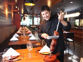 Jose Montes, chef and owner of Minas was photographed in his restaurant on April 21, 2015.