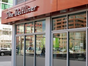 Exterior of the Beltliner restaurant