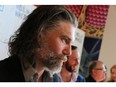 Gavin Young, Calgary Herald CALGARY AB: JULY 26, 2014 -- Anson Mount walks the red carpet at the Hell on Wheels Season 4 premiere for cast and crew at Telus Spark on Saturday evening.