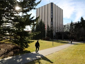 University of Calgary campus.