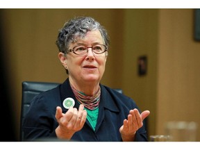Janet Keeping, leader of the Alberta Green party