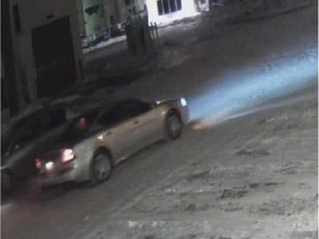 Investigators are asking for public assistance relating to a 2006-2008 silver Pontiac Grand Prix captured on video surveillance just prior to the slaying of 55-year-old Maqsood Ahmed, at around 9:40 p.m. on Oct. 8, 2014. It is believed the occupants of a recovered Toyota Solara and the second suspect vehicle met and spoke prior to the attack.