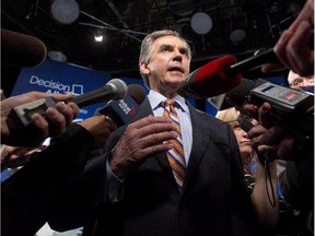 Tory Leader Jim Prentice's "fear the NDP" card may simply be aimed at convincing Wildrose voters in Calgary to give Prentice another chance, says Rob Breakenbridge.