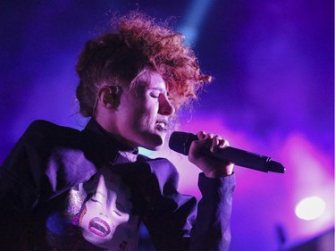 Kiesza performs at the University of Calgary in Calgary on Thursday, April 23, 2015. Kiesza was originally from Calgary before relocating to New York after obtaining international stardom.