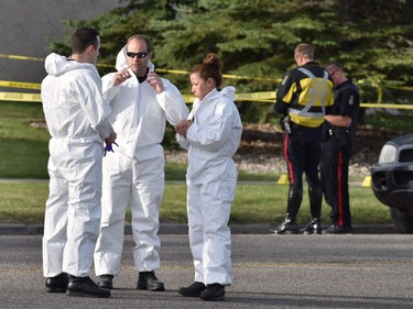 Lethbridge regional police service investigate a triple-homicide in Lethbridge.