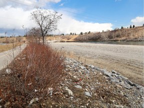 An area along the Bow River near Heritage Drive was approved for a $3.9 million grant for a 550 metre permanent flood barrier to protect against flooding.