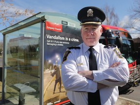 Brian Whitelaw, Calgary Transit superintendent of public safety and enforcement, speaks out about the bus shelter vandalisms in Calgary.