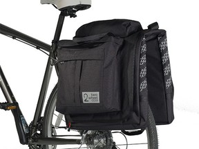 Two Wheel Gear's classic pannier suit bag.