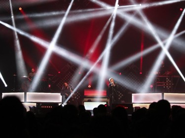 One Republic rocks the Saddledome in Calgary, on April 30, 2015.