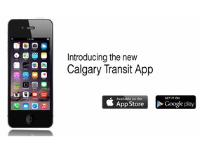 Calgary Transit released a new app for iOS and Android smartphones.