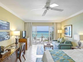 ocean view hotel room