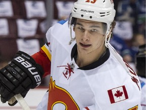 Calgary Flames centre Sean Monahan didn't look like his dominant self in Game 1, but he insists he was just getting back up to speed after not skating much in the previous week.