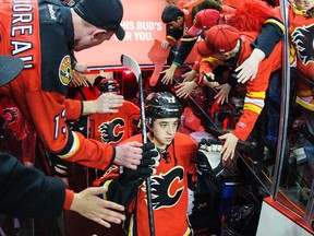 Calgary Flames rookie Johnny Gaudreau has quickly become a fan favourite and, on Thursday, is expected to be one of three finalists for the Calder Trophy.