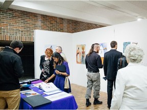 2015 Graduate Show at Illingworth Kerr Gallery. Photo by Andy Nichols.