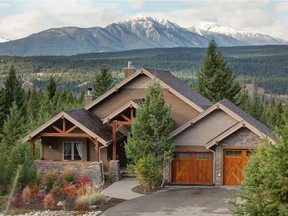 A home at Elk Park, near Radium Hotsprings, B.C., a development by Schickedanz West.