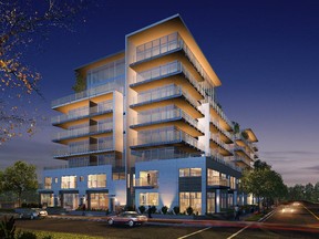 A rendering of NORR Architects' Birchwood Properties project on Riley Park.