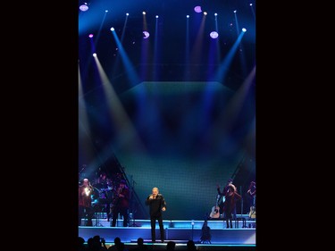 Neil Diamond performs at the Scotiabank Saddledome on Saturday May 2, 2015.