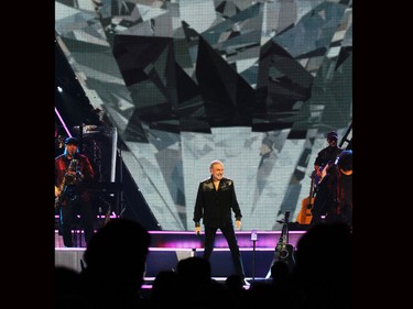 Neil Diamond performs at the Scotiabank Saddledome on Saturday May 2, 2015.