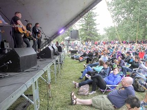 Pull up a piece of grass and listen to some tunes at the Calgary Folk Music Festival