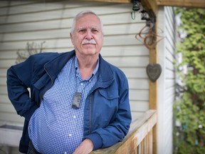 Retired TV news editor Peter Reynolds uses small, discreet hearing aids fine-tuned to only pick up the sound he needs or wants to hear most.